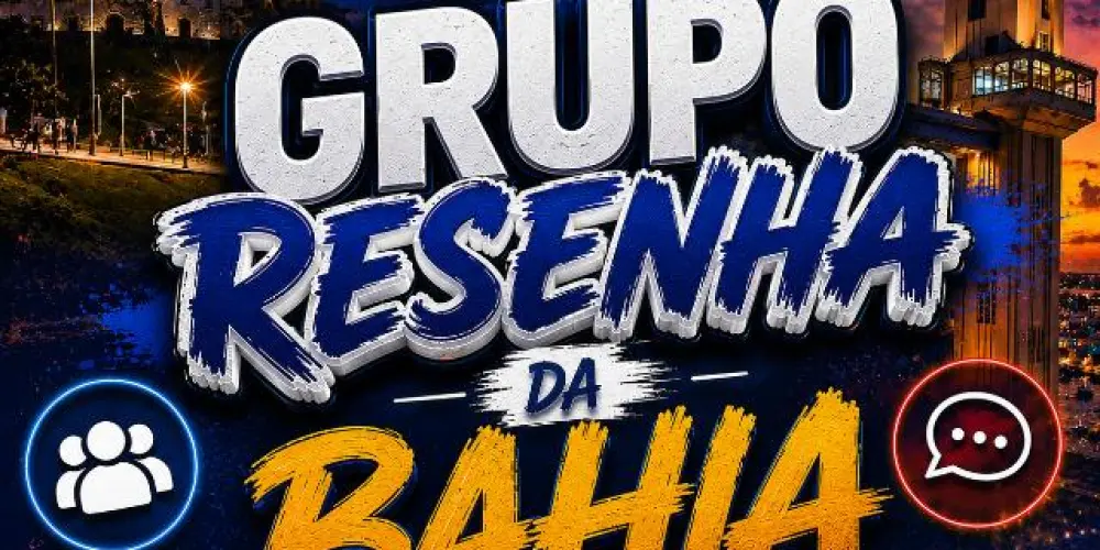 Imagem do grupo de WhatsApp Resenha da Bahia 🏝️