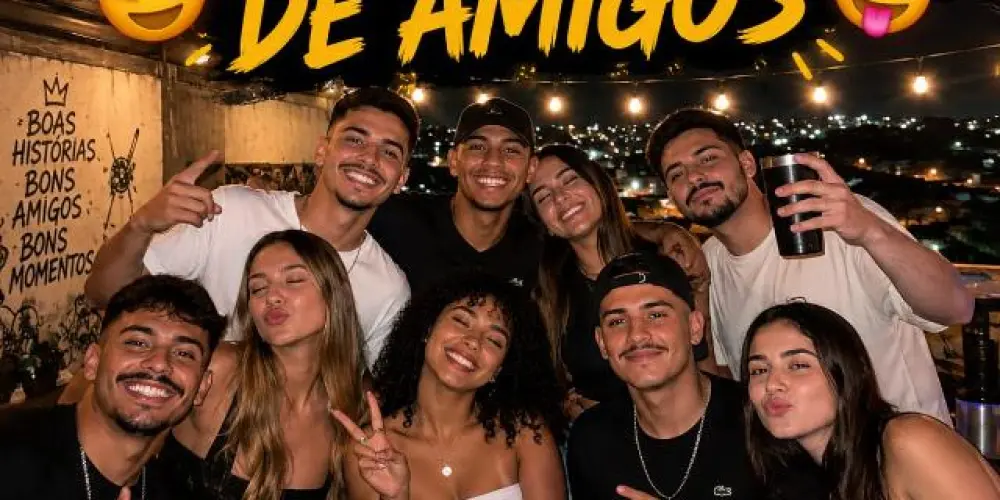 Imagem do grupo de WhatsApp 😌😍RESENHA DE AMIGOS🔥😝