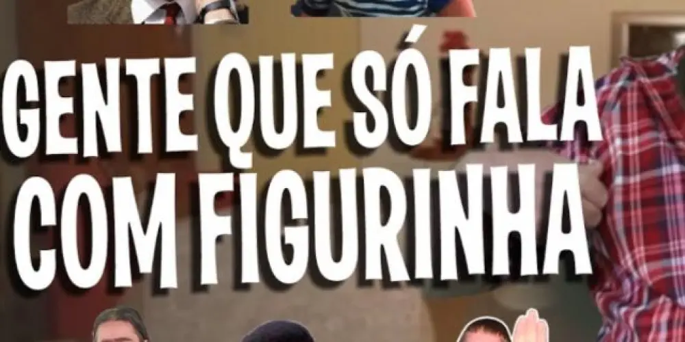 Imagem do grupo de WhatsApp RESENHA DE FIGURINHAS