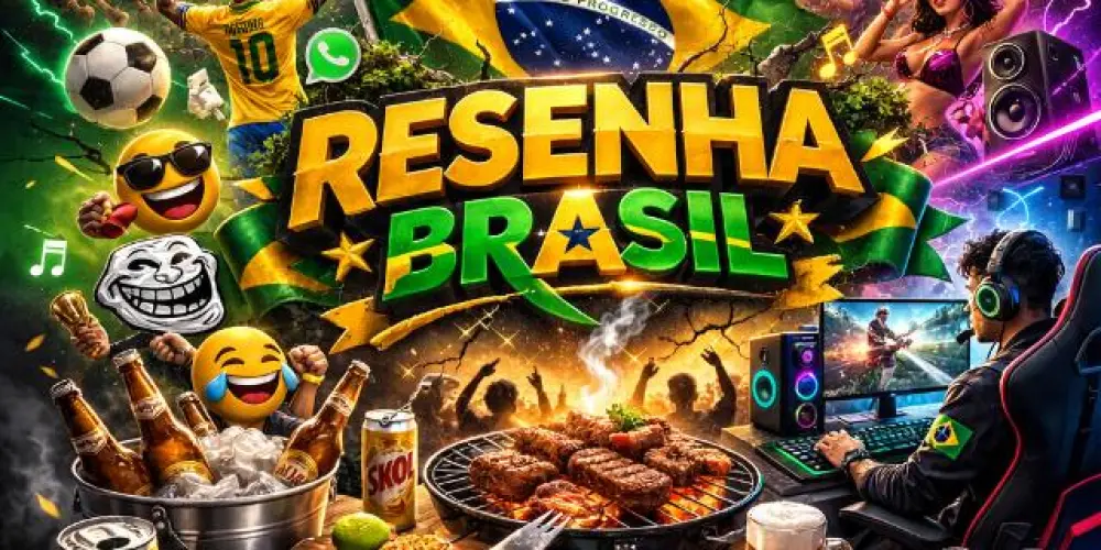 Imagem do grupo de WhatsApp Resenha do Brasil
