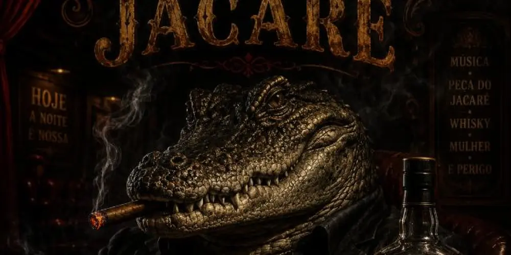 Imagem do grupo de WhatsApp Resenha do Jacaré