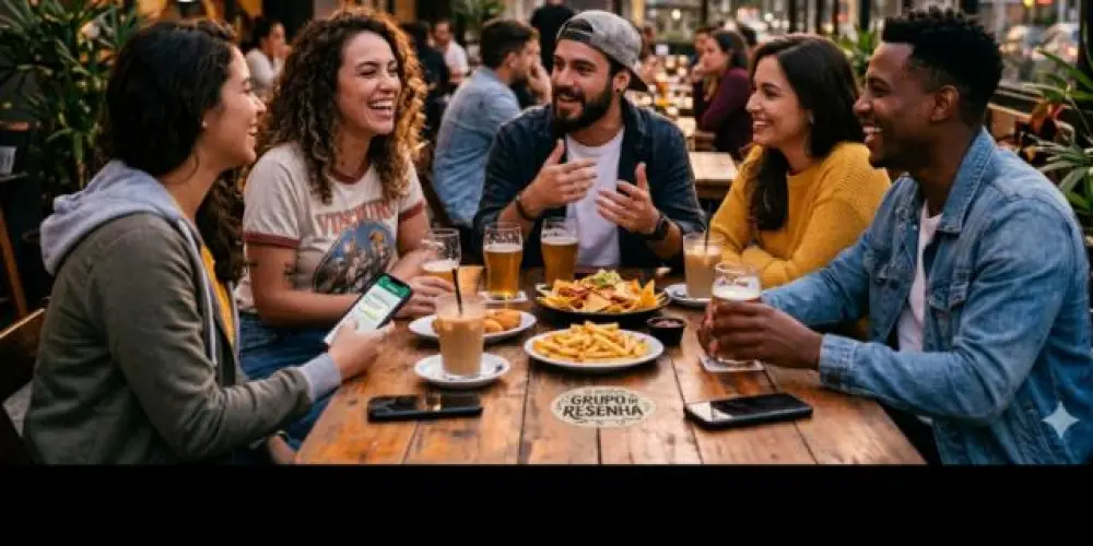 Imagem do grupo de WhatsApp Resenha dos Amigos 😜