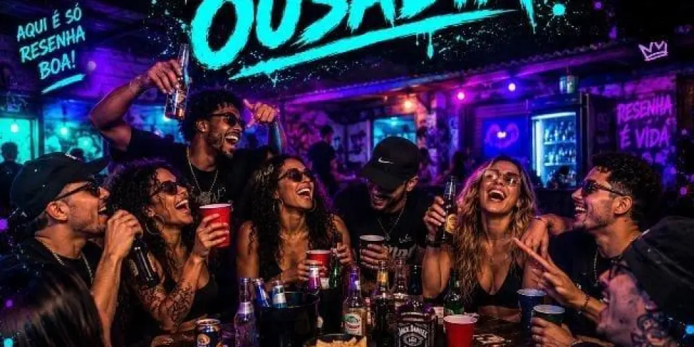 Imagem do grupo de WhatsApp Resenha e Ousadia