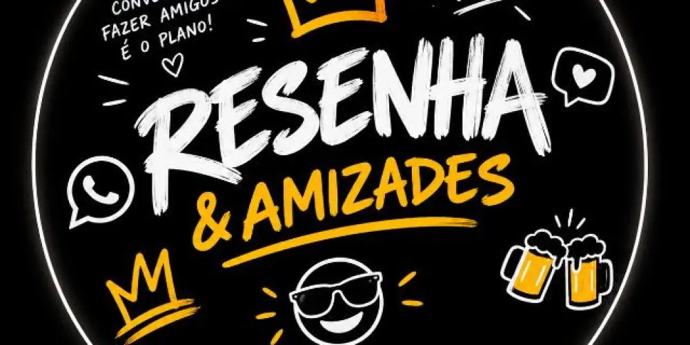 Imagem do grupo de WhatsApp RESENHAS E AMIZADES