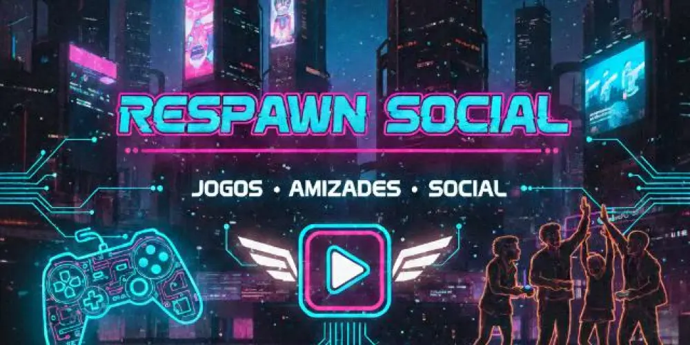 Imagem do grupo de WhatsApp 🕹 Respawn Social 🎮