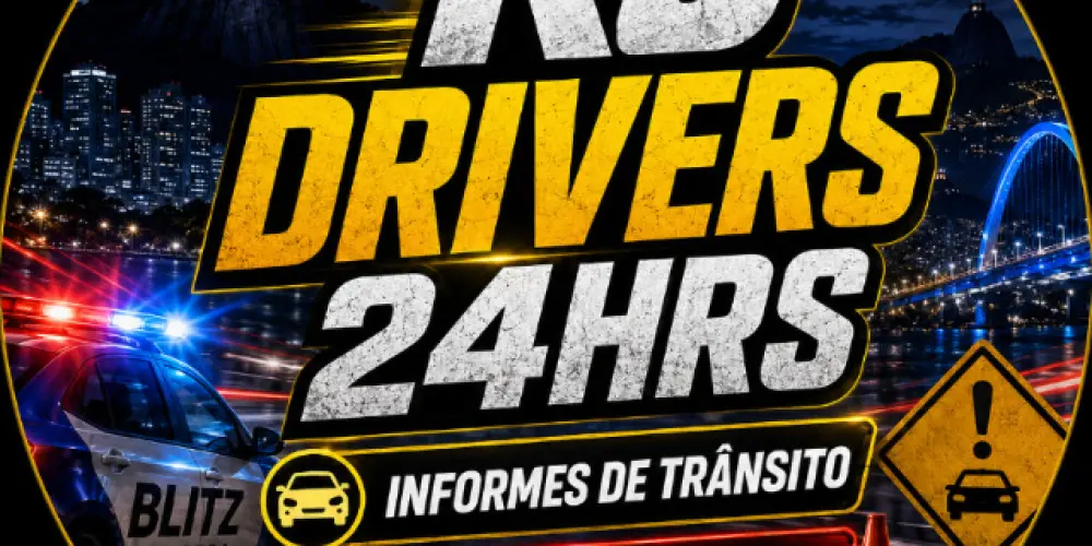 Imagem do grupo de WhatsApp RJ DRIVERS 24hrs 🚗📢