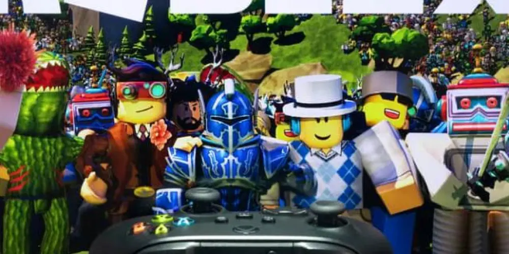 Imagem do grupo de WhatsApp Roblox