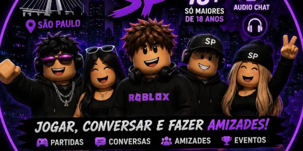 Imagem do grupo de WhatsApp Roblox SP 18+