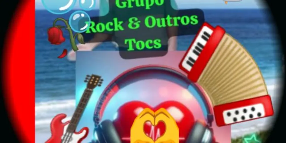 Imagem do grupo de WhatsApp Rock & Outros Tocs 💿