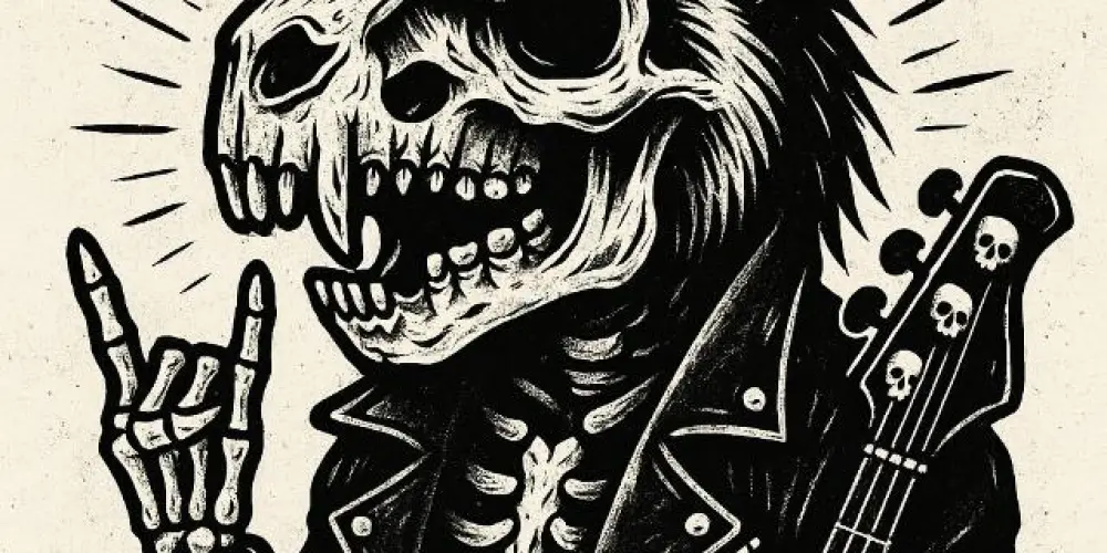 Imagem do grupo de WhatsApp Rockeiros Rio preto