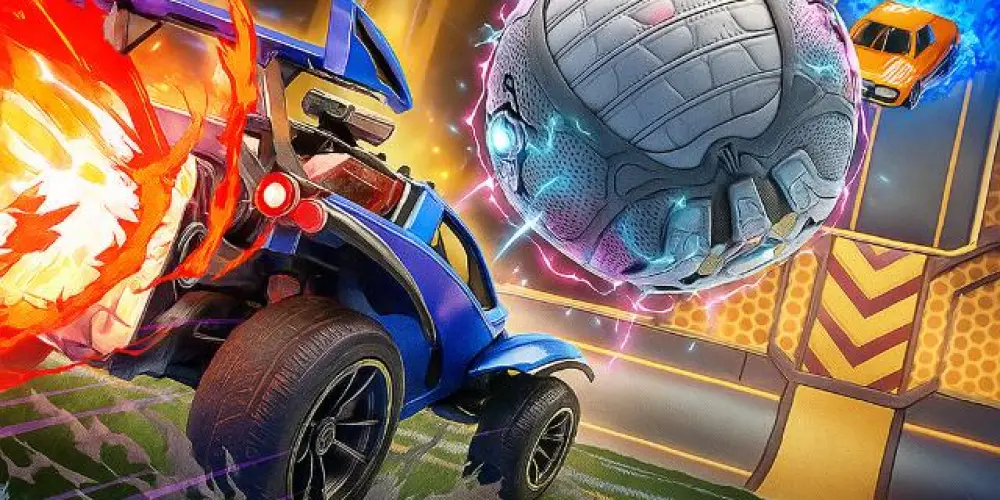 Imagem do grupo de WhatsApp ROCKET LEAGUE SIDESWIPE