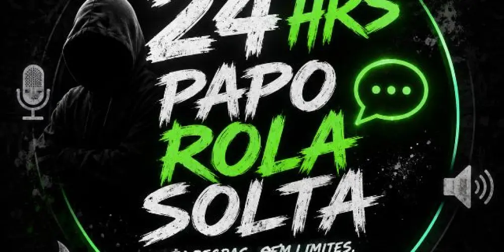 Imagem do grupo de WhatsApp Rola papo 24hrs 🤪😜