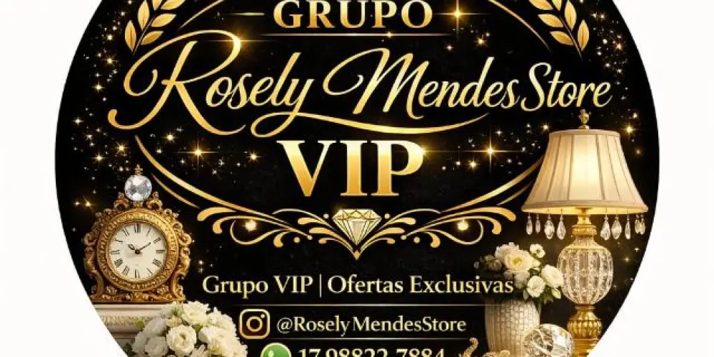 Imagem do grupo de WhatsApp ROSELY MENDES STORE... GRUPO VIP