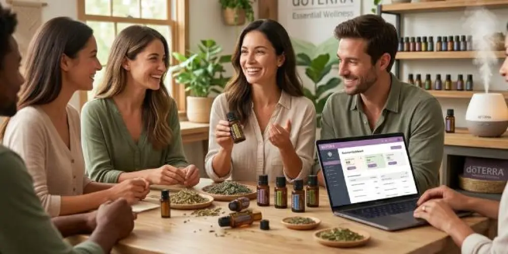 Imagem do grupo de WhatsApp Rotina saudável com oleos essenciais doTerra