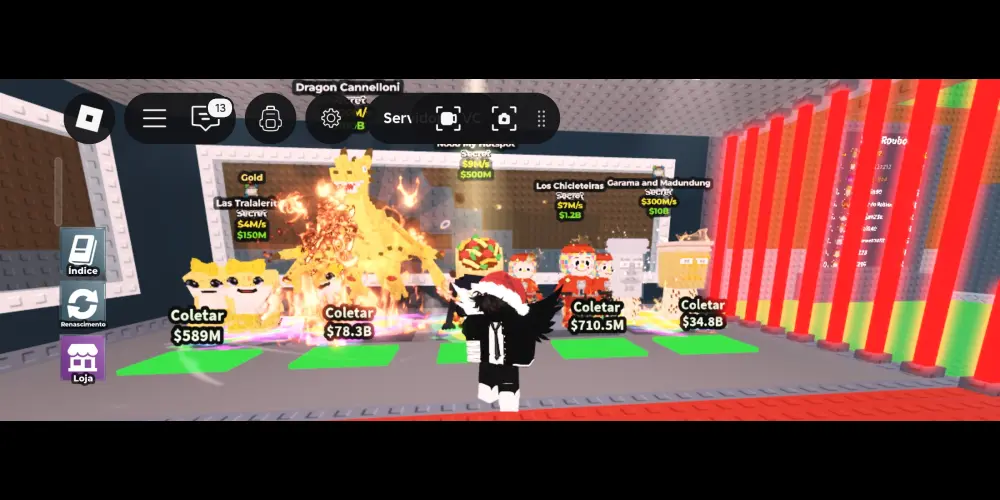 Imagem do grupo de WhatsApp Roube um brainrot