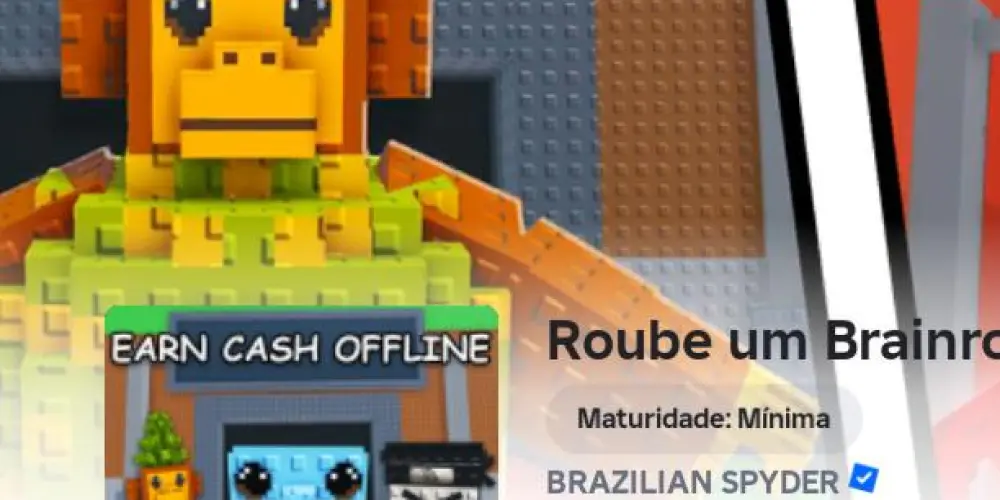 Imagem do grupo de WhatsApp ROUBE UM BRAINROT( ROBLOX )