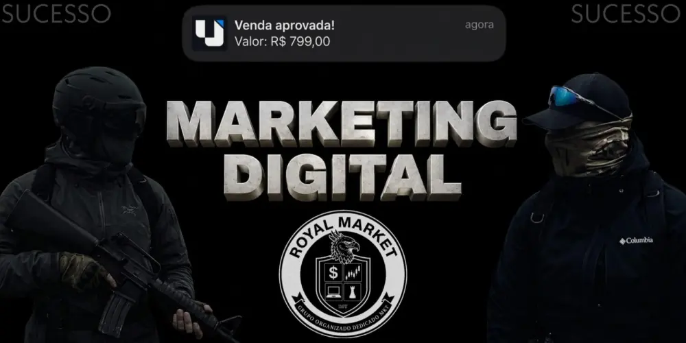 Imagem do grupo de WhatsApp ROYAL MARKET