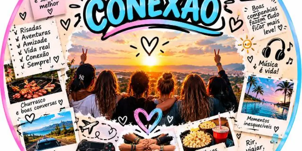 Imagem do grupo de WhatsApp 🩷⃟❥͜🅐ᴍɪɢᴏs & 🅒ᴏɴᴇxᴀ̃ᴏ͜❥⃟🩵