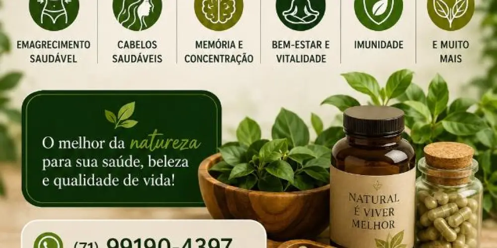 Imagem do grupo de WhatsApp Saúde é Vida 🌱