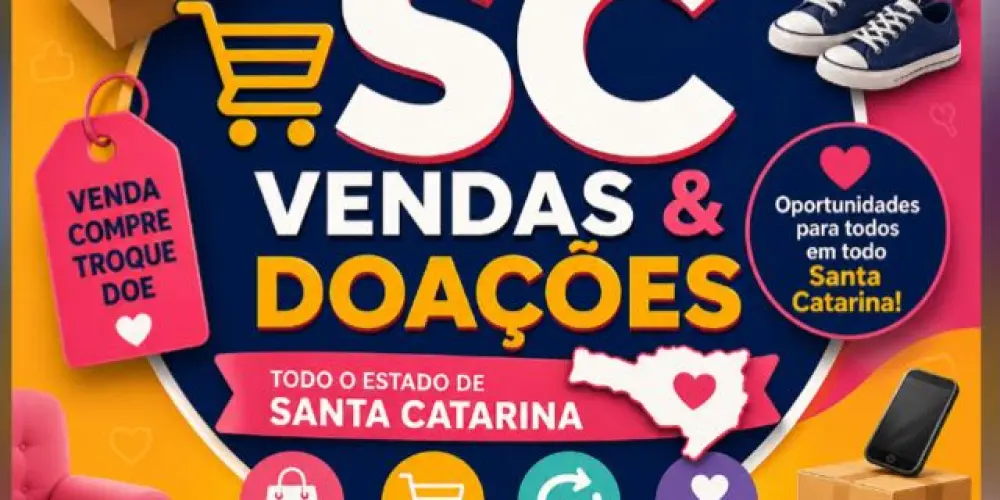 Imagem do grupo de WhatsApp 🛍️ SC Vendas & Doações