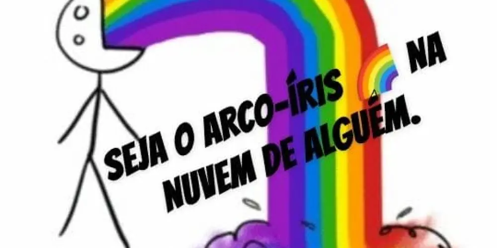 Imagem do grupo de WhatsApp SEJA O ARCO-ÍRIS 🌈 NA NUVEM DE ALGUÉM