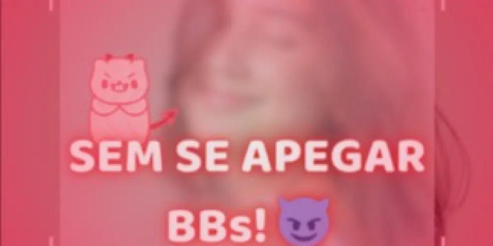 Imagem do grupo de WhatsApp SEM SE APEGAR BBs 🙃