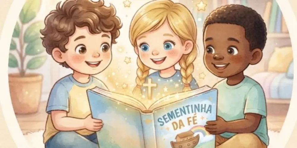 Imagem do grupo de WhatsApp Sementinha da Fé | E-books Infantis