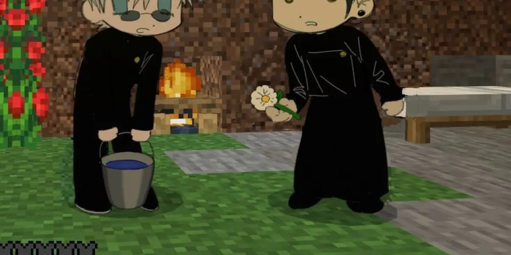 Imagem do grupo de WhatsApp Servidores de Minecraft (animes)