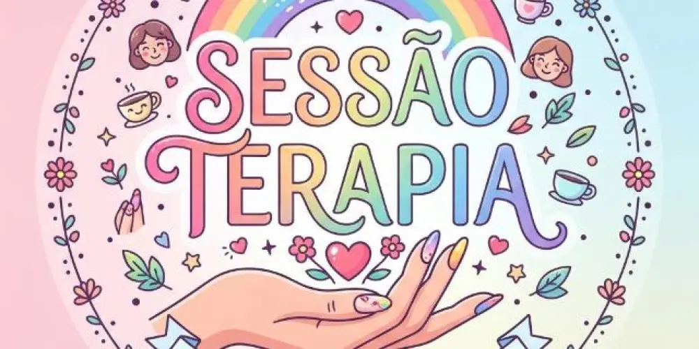 Imagem do grupo de WhatsApp Sessão Terapia 💅🏻🩷🌈