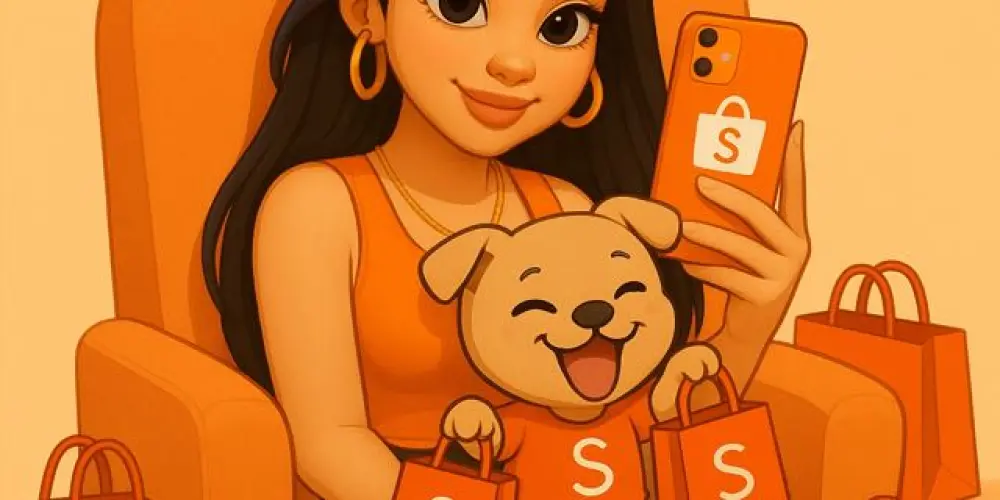 Imagem do grupo de WhatsApp SHOPEE GIRLS🧡