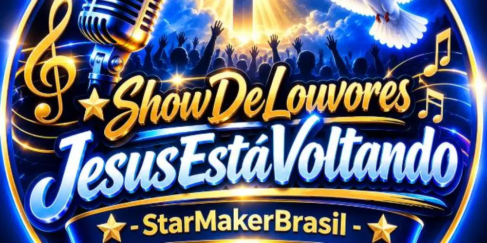 Imagem do grupo de WhatsApp ⭐️ ShowDeLouvoresJesusEstáVoltando - StarMakerBrasil ⭐️