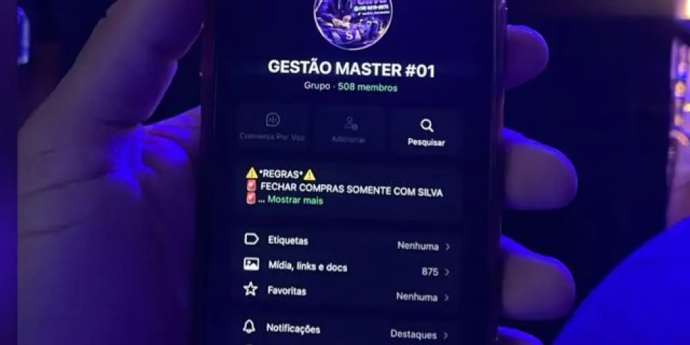 Imagem do grupo de WhatsApp *SILVA FORNECEDOR*