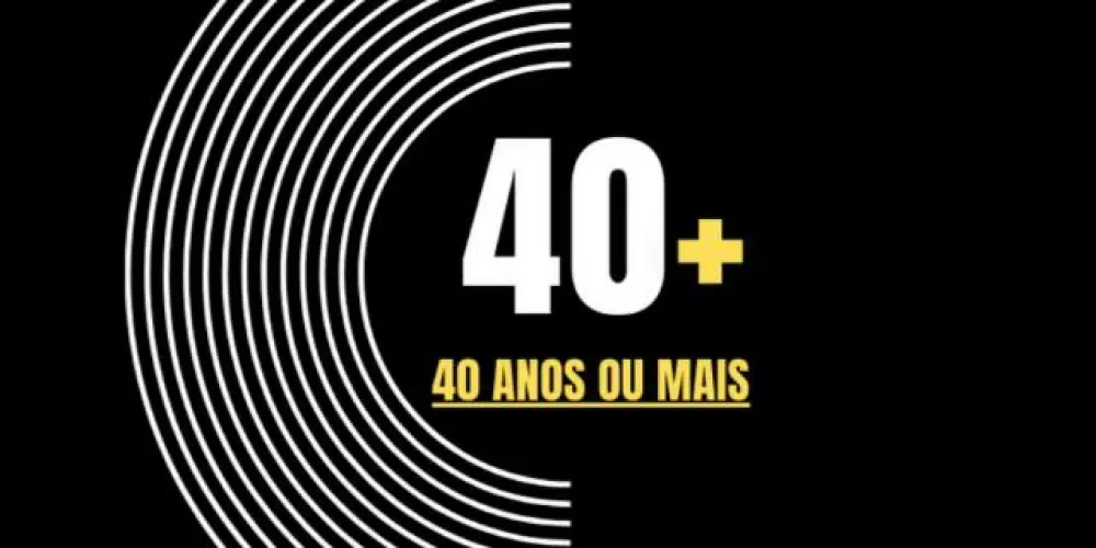 Imagem do grupo de WhatsApp SÓ 40+