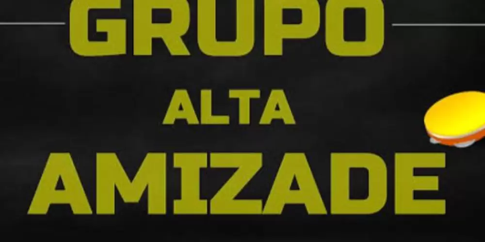 Imagem do grupo de WhatsApp só amizade