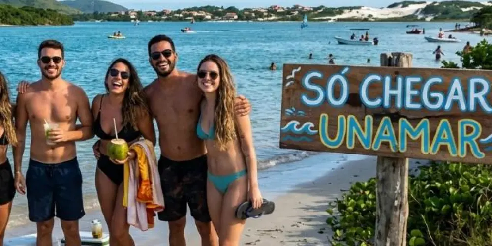 Imagem do grupo de WhatsApp Só Chega – Unamar 🏖️
