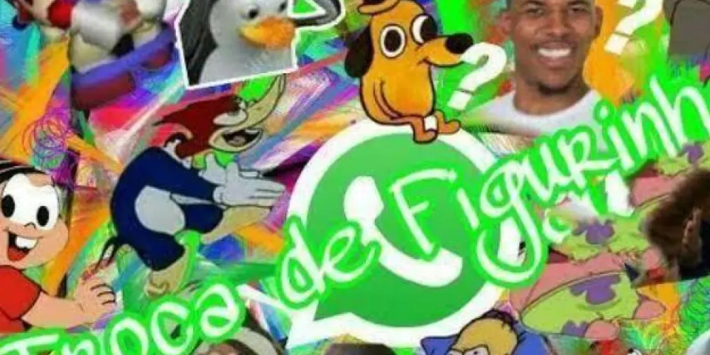 Imagem do grupo de WhatsApp Só figurinhas