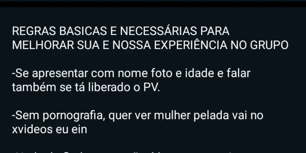 Imagem do grupo de WhatsApp Só menino(a) bom🤡