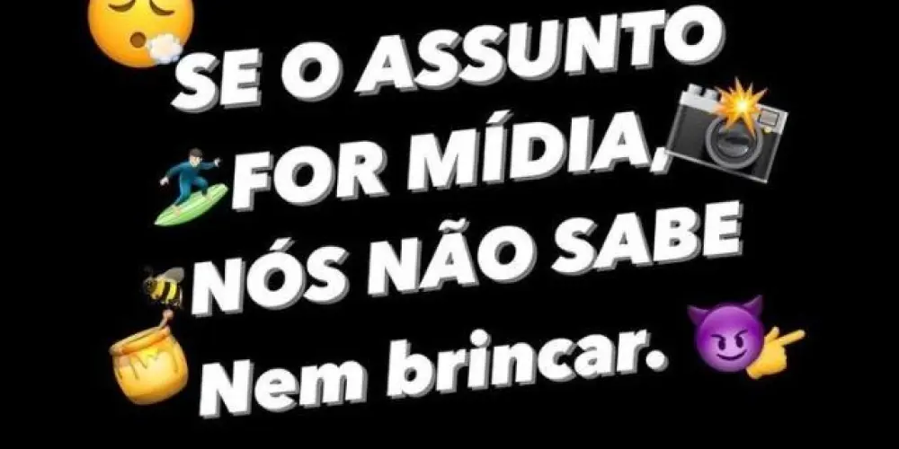 Imagem do grupo de WhatsApp SÓ OS MÍDIAS