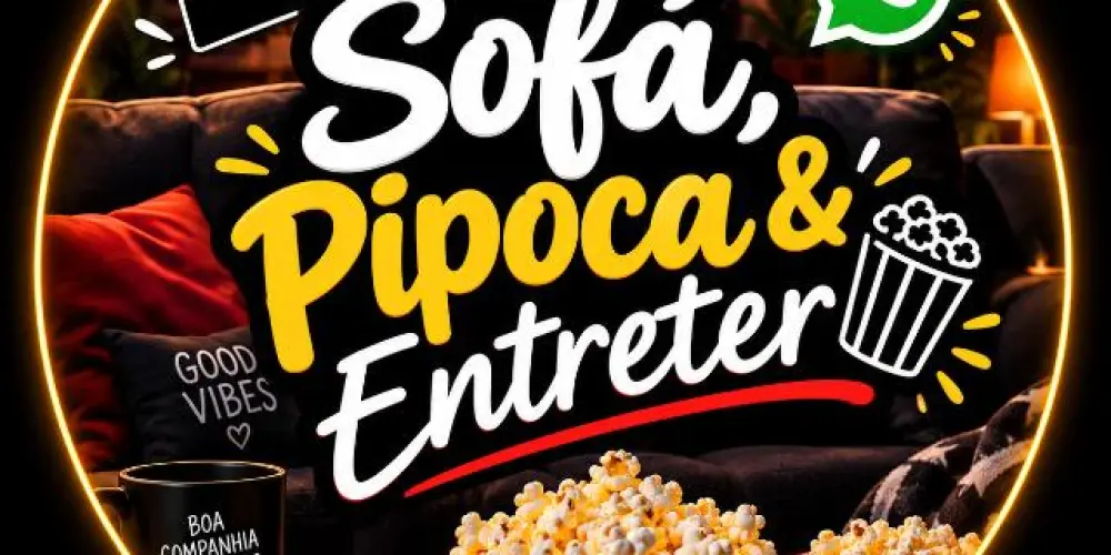 Imagem do grupo de WhatsApp Sofá, Pipoca & Entreter 😎🍿
