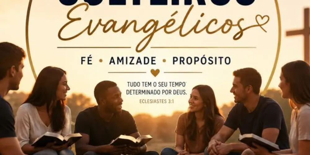 Imagem do grupo de WhatsApp Solteiros Evangélicos🙏❤️‍🔥