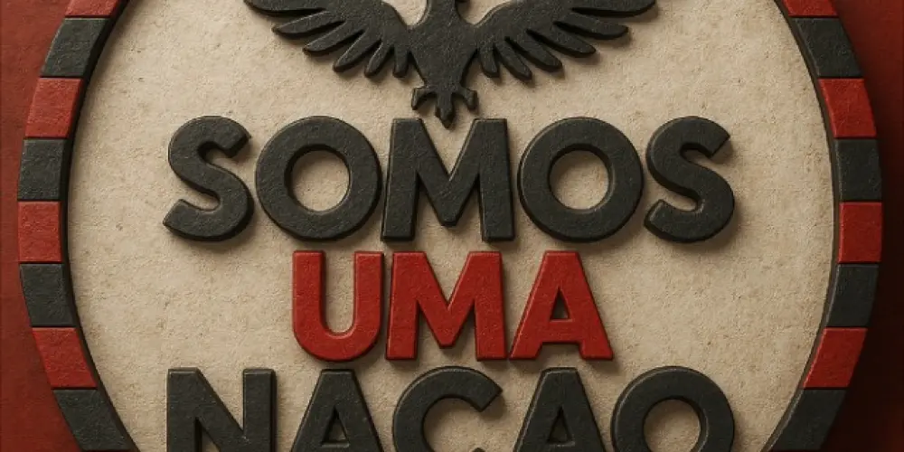 Imagem do grupo de WhatsApp ❤️🖤 Somos Uma Nação ❤️🖤