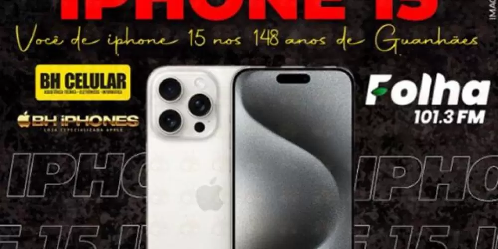 Imagem do grupo de WhatsApp Sorteio iPhone 15 Pro Max