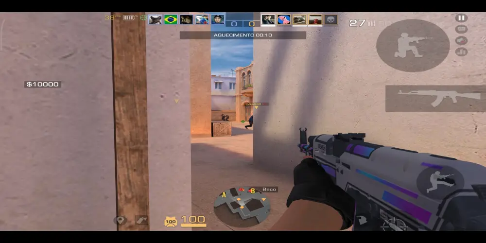 Imagem do grupo de WhatsApp Standoff competitivo