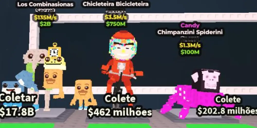 Imagem do grupo de WhatsApp Steal a brainrot