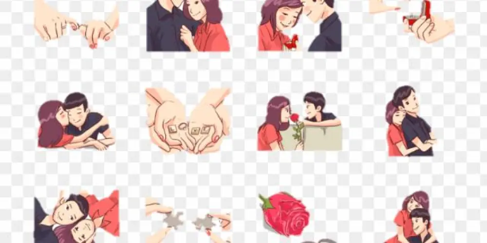 Imagem do grupo de WhatsApp Sticker & status