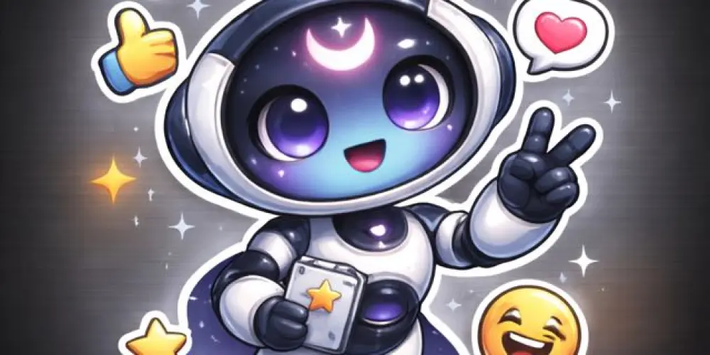 Imagem do grupo de WhatsApp Stickers 24h On 👾🤖