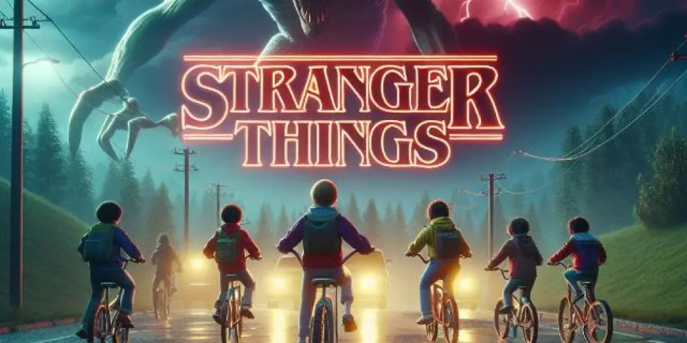 Imagem do grupo de WhatsApp stranger things