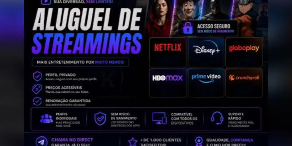 Imagem do grupo de WhatsApp Streamers ( Filmes, Séries e Animes )