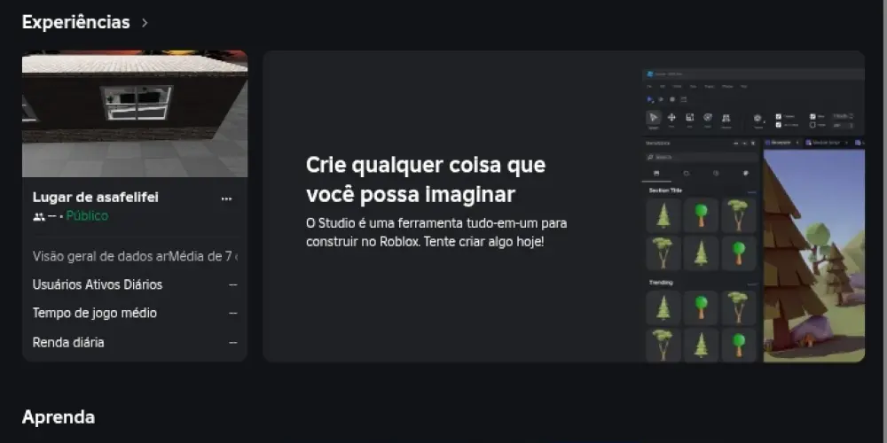 Imagem do grupo de WhatsApp Studio lite/roblox studio