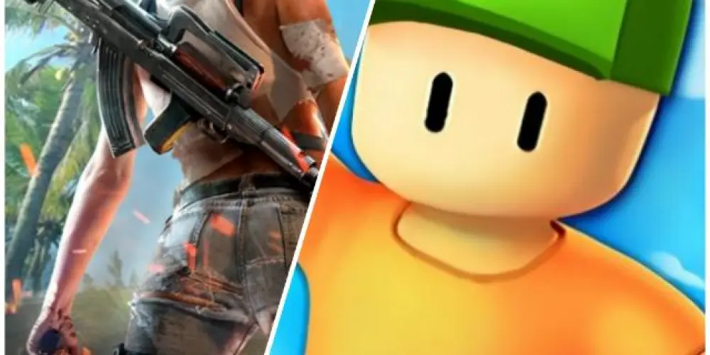 Imagem do grupo de WhatsApp STUMBLE GUYS / FF